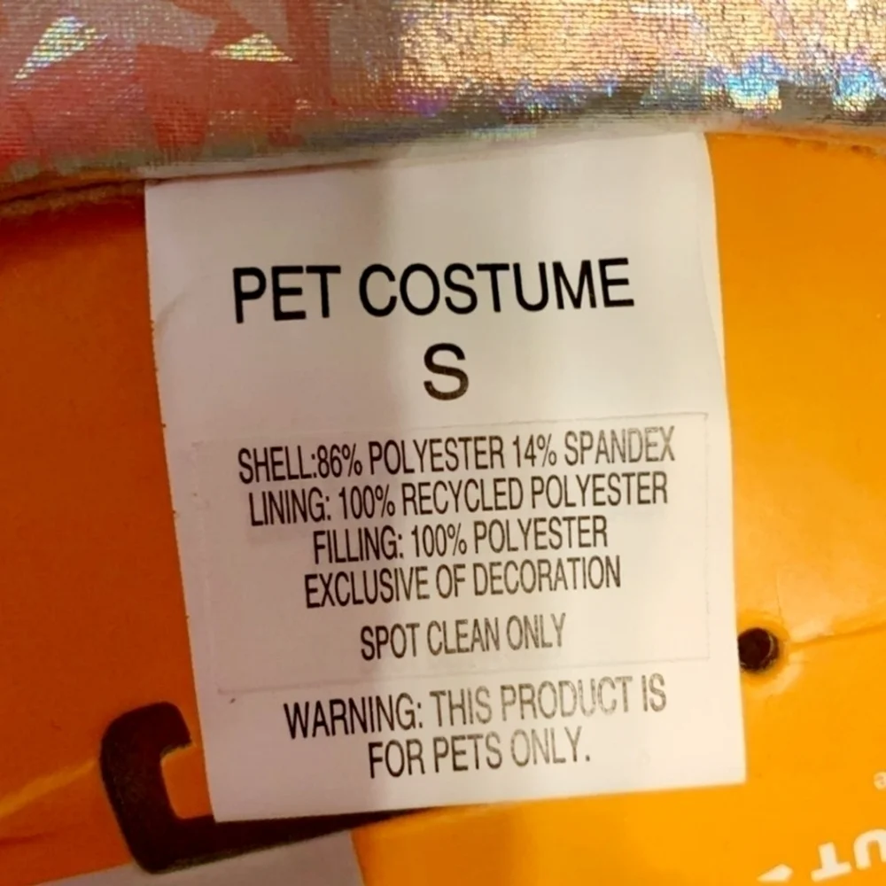 NWT Hyde & Eek Astronaut Pet Costume Vest & Headpiece Size Small S Dog Cat New